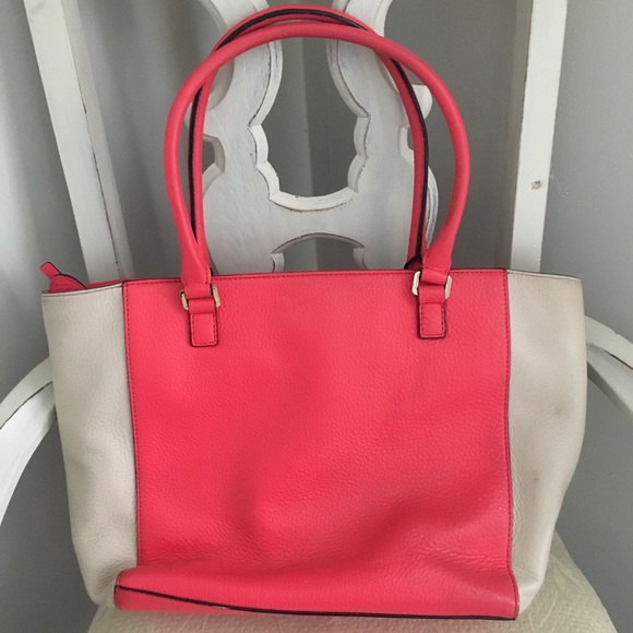 Kate Spade two tone tote bag - Picture 2 of 6